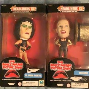 Rocky Horror Headliners XL FrankNFurter & Columbia